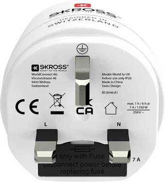 Skross 1.500231C-E Reiseadapter