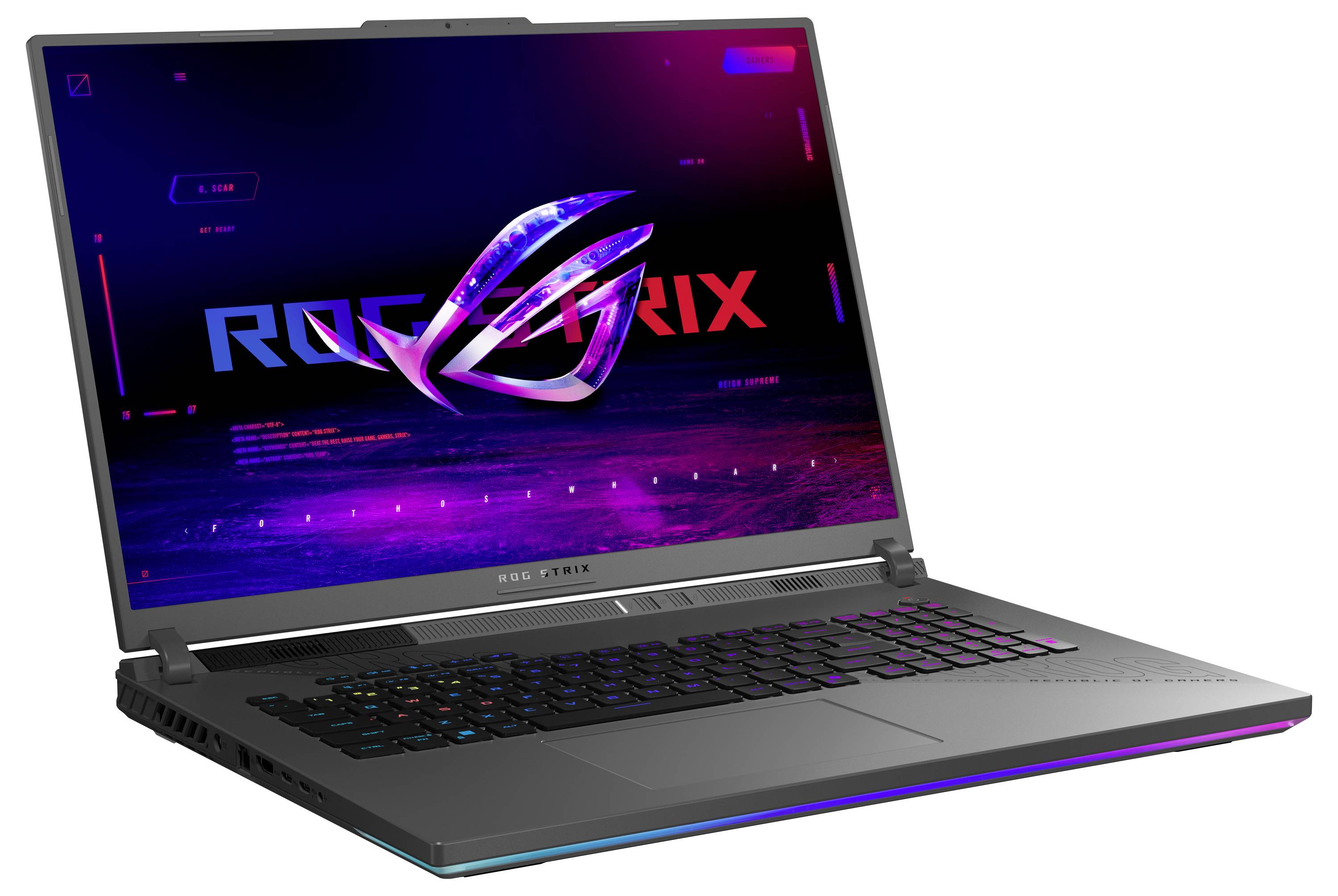 ASUS ROG Strix G18 G814FP-S9006W, AMD Ryzen™ 9, 2,5 GHz, 45,7 cm (18"), 2560 x 1600 Pixel, 32 GB, 1 TB-2