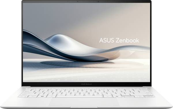 Asus Notebook ZenBook S 14  35.6 cm (14 Zoll) WQXGA+ Intel® Core™ Ultra 7 (Series 2) 258V 32 GB RAM  1 TB SSD Deutsch, QWERTZ Intel Intel Arc Graphics  Nicht verfügbar   Weiß  90NB14F2-M00XV0