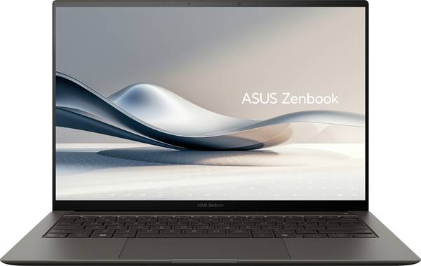 Asus Notebook ZenBook S 14 35.6 cm (14 Zoll) WQXGA+ Intel® Core™ Ultra 7 (Series 2) 258V 32 GB RAM 1 TB SSD Deutsch, QWERTZ Intel Intel Arc Graphics Nicht verfügbar Grau 90NB14F1-M00Y00