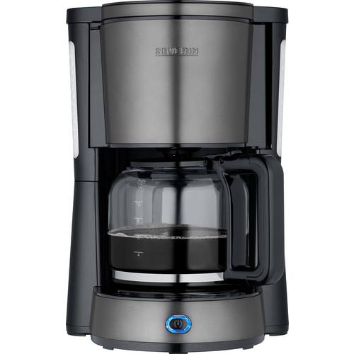 Severin 9340 Kaffeemaschine Schwarz, Edelstahl