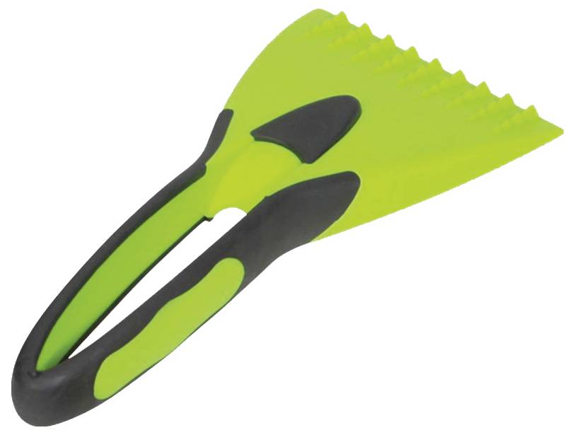 KFZ 074361GR - KFZ - Eiskratzer mit Softgriff, 22cm, grün