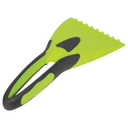KFZ 074361GR - KFZ - Eiskratzer mit Softgriff, 22cm, grün