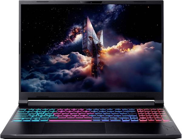 Acer Gaming Notebook V 16S  40.6 cm (16 Zoll) WQXGA Intel® Core™ 7 240H 16 GB RAM  1 TB SSD Deutsch, QWERTZ Intel Intel Graphics  NVIDIA GeForce RTX 5070  GDDR7 Schwarz  NH.QXDEG.001