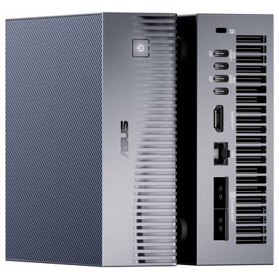 Ein schwarzes 750-W-Netzteil von ASUS mit Lüfter, konzipiert für Computerhardware, mit Hersteller- und Leistungskapazitätsetiketten auf der Seite.
