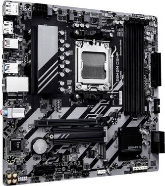 Gigabyte Gigabyte B840M D3HP Mainboard Sockel (PC) AMD® AM5 Formfaktor (Details) Micro-ATX Mainboard-Chipsatz AMD® B840