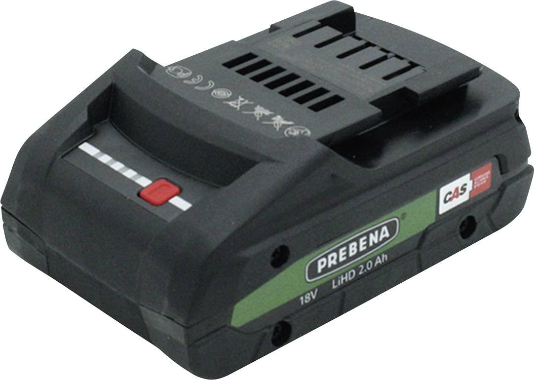 Prebena AKKU18-2,0-LI-POWER Akku-Adapter 18 V 2 Ah LiHD