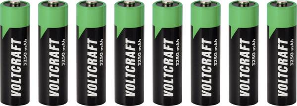 VOLTCRAFT  Mignon (AA)-Akku Li-Ion 3250 mAh 1.5 V 8 St.