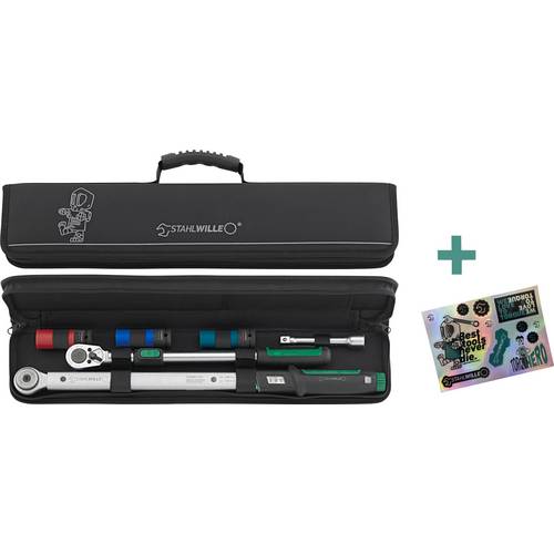 Stahlwille 750NR/516/3/1 NDE 96010130 Drehmomentschlüssel-Set 1/2 (12.5 mm) 40 - 200 Nm