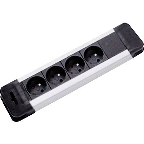 Bachmann 19.07.1144 Steckdosenleiste Grau, Schwarz Schutzkontakt 1 St.