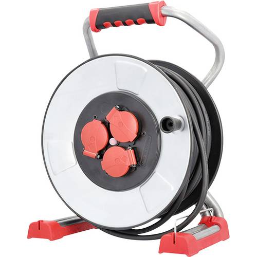 Thumbnail - Bachmann 399.195 Kabeltrommel 40 m Schwarz Schutzkontakt-Stecker