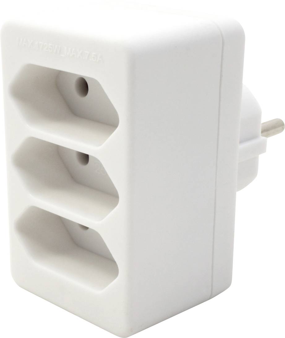 Thumbnail - Bachmann 921.272 Steckdosen-Verteiler Weiß 1 St.