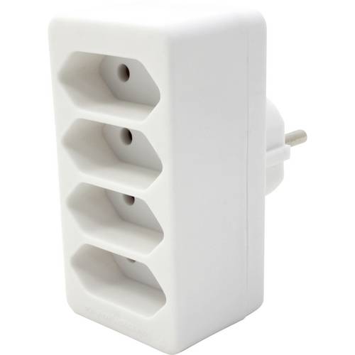 Bachmann 921.273 Steckdosen-Verteiler Weiß 1 St.