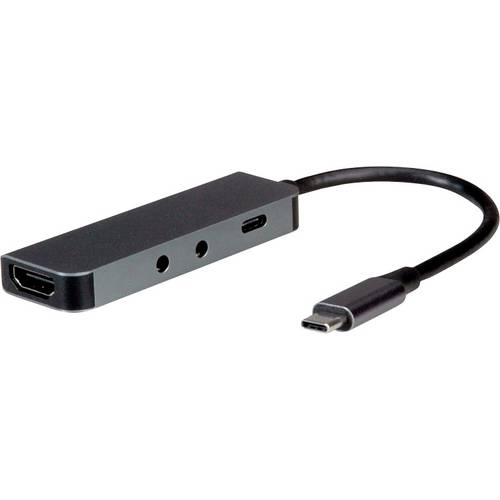 Roline USB-C® Dockingstation ROLINE Dockingstation Typ C, 4K HDMI, 2x