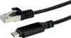 ROLINE Netzwerkkabel - USB-C (M) zu RJ-45 (M)