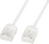 Roline 21.15.4471 RJ45 Patchkabel CAT 6a U/UTP 1 m Weiß Ungeschirmt 1 St.