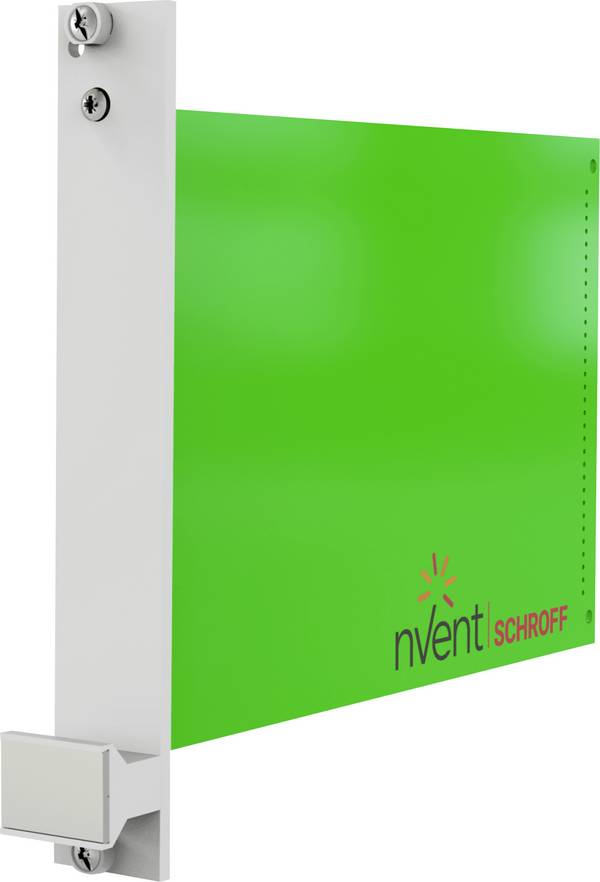 nVent SCHROFF 20818023 Frontplatte 50.5 x 128.4 Kunststoff Grau 1 St. Package