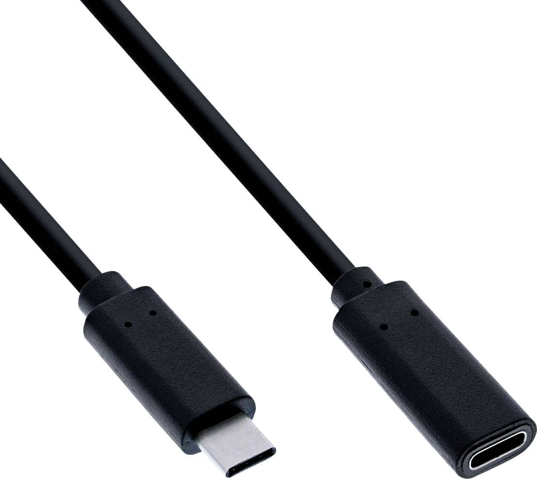 Value USB-C® / DisplayPort Verlängerungskabel USB-C® Buchse, USB-C® Stecker 0 cm Schwarz 11.99.5496 4K UHD USB-C®-Displa