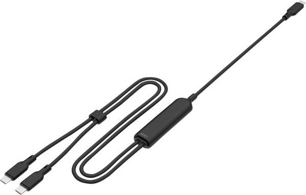 Value USB-Ladekabel USB-C® Stecker, USB-C® Stecker 1.8 m Schwarz 11.99.8312