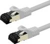 Value 21.99.1872 RJ45 Patchkabel CAT 8.1 S/FTP 2 m Weiß 1 St.