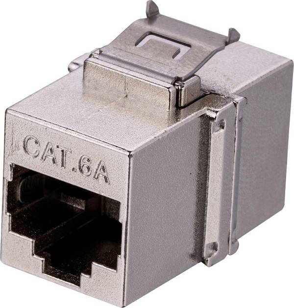 Value 26.99.0379 RJ45-Einbaumodul Keystone CAT 6a 1 St.