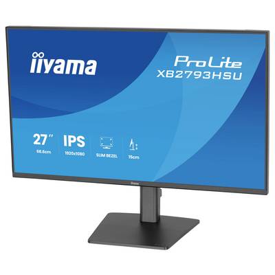 Iiyama ProLite LED-Monitor EEK C (A - G) 68.6 cm (27 Zoll) 1920 x 1080 Pixel 16:9 1 ms IPS LED-6
