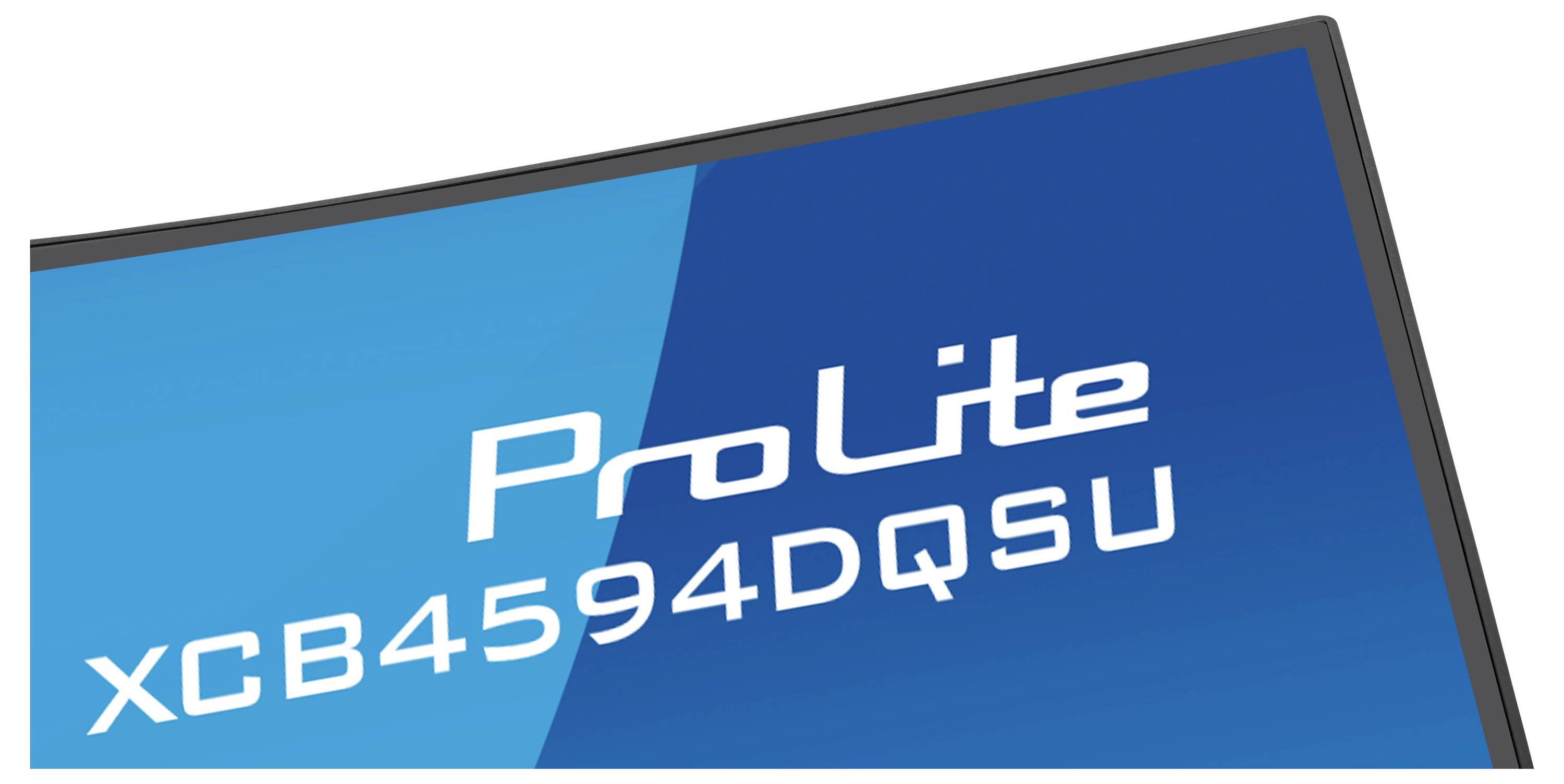Ein Touchscreen-Monitor zeigt "iiyama ProLite T2454MSC" an, zu den Features gehören "24" Touch, AG-Beschichtung".