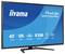 iiyama ProLite X4373UHSU Monitor mit 43-Zoll-4K-VA-Panel, Doppelmodus, KVM-Schalter, USB-C-Laden und 2x7W-Lautsprechern.