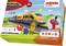 „Meine Welt Märklin" Spielzugset für Kinder ab 3 Jahren, mit einem leuchtend gelben Zug mit Zeichentrickfiguren und einem Stromregler-Schieberegler.