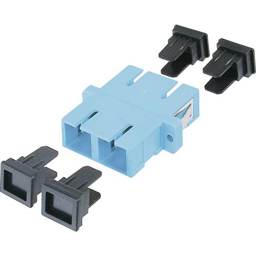 Digitus DN-96005-2 LWL-Kupplung Aquablau, Aquamarin, Schwarz 1 St.