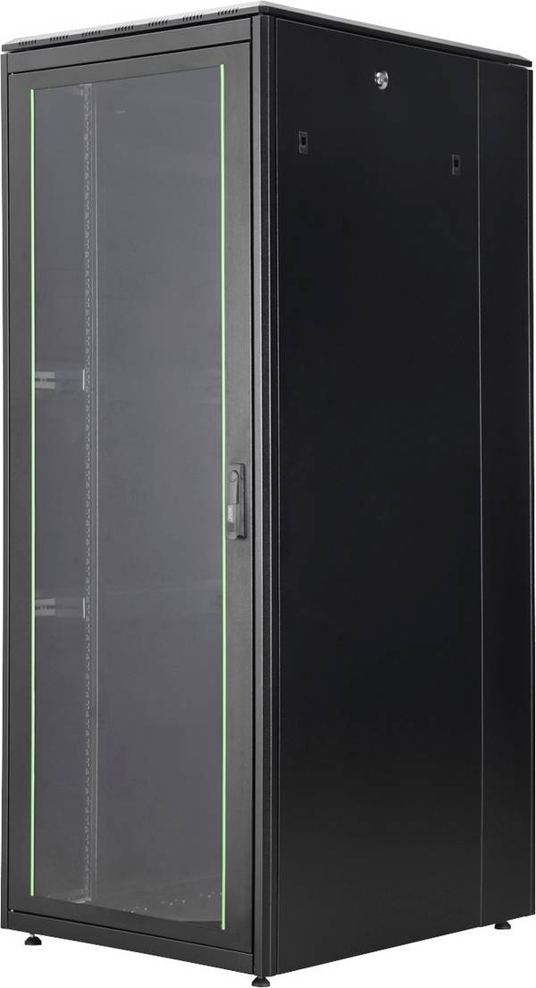 Digitus  19 Zoll Netzwerkschrank  42 HE Schwarz, Schwarz (RAL 9005)