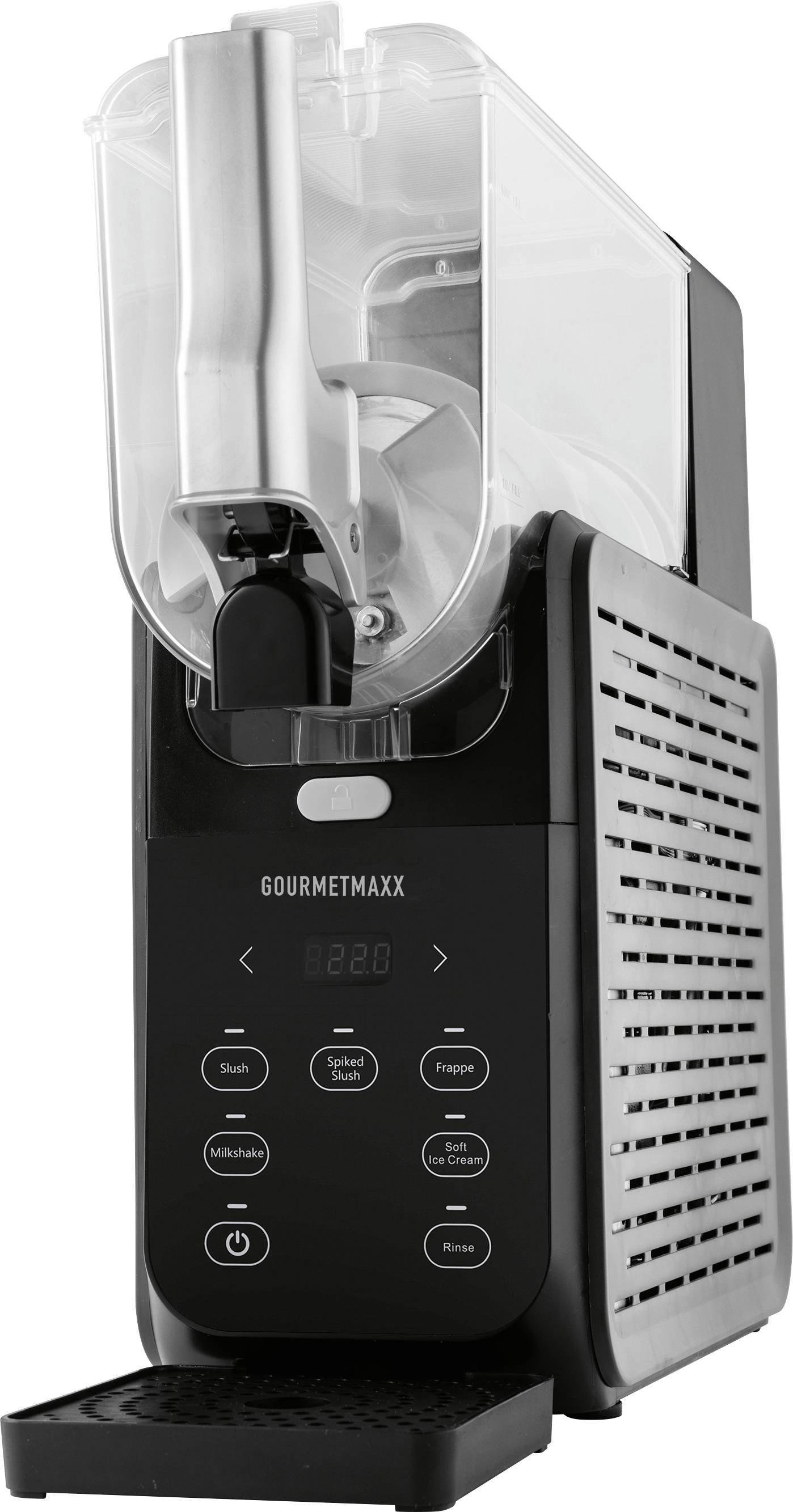 GourmetMaxx GOURMETmaxx Slushy Ice Maker 200W schwarz/grau Slush/Slushy Maschine 2.8 l