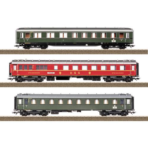 TRIX H0 T23623 H0 Schnellzug-Set 2 D74 DB