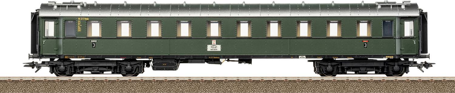 TRIX H0 T23626 H0 Schnellzugwagen D74 DB