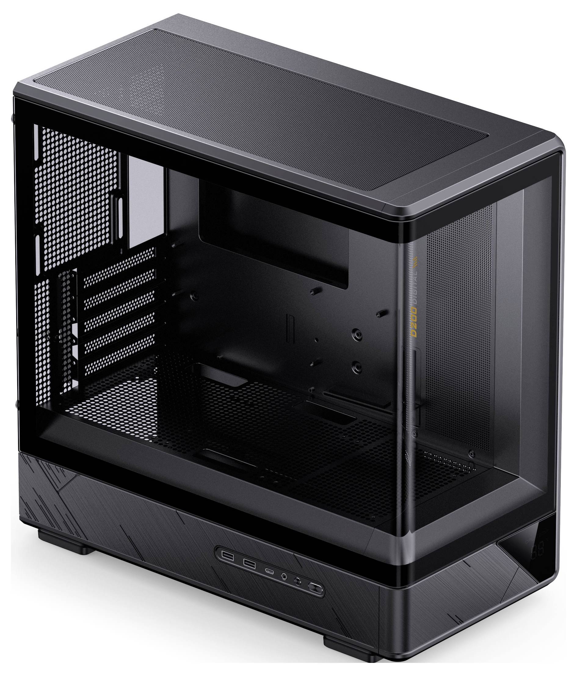 Jonsbo Mini-Tower Gehäuse, Gaming-Gehäuse, PC-Gehäuse Schwarz-5