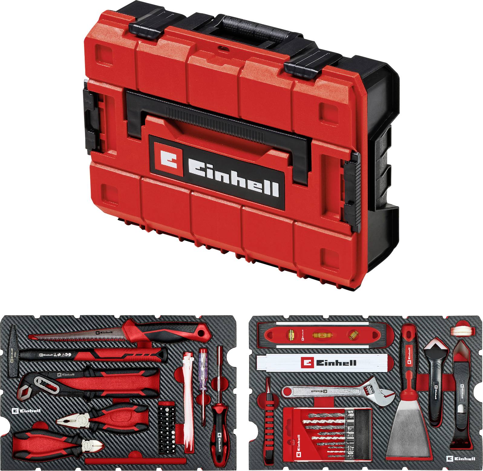 Einhell 78-tlg. Werkzeugkoffer Renovierung 370517 Werkzeugkoffer bestückt