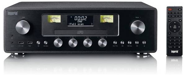 Imperial DABMAN 280CD Tischradio DAB+, UKW DAB+, CD, Bluetooth®, USB   Schwarz