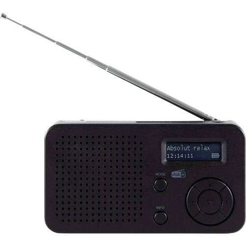 Imperial 22-128-00 Akku-Radio UKW, DAB+, FM DAB+, Bluetooth® Schwarz