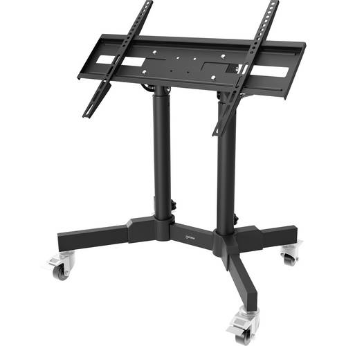 Manhattan TV-Rollwagen Geeignet für Curved-TVs 58,4 cm (23) - 177,8 cm (70) Neigbar, Höhenverstellbar