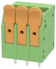 Degson DG2204V-5.0-03P-14-100Z(H) Klemmenblock flexibel: 0.2-4 mm² starr: 0.2-4 mm² Polzahl: 3 1 St. Grün