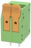 Degson DG2204V-5.0-02P-14-100Z(H) Klemmenblock flexibel: 0.2-4 mm² starr: 0.2-4 mm² Polzahl: 2 1 St. Grün