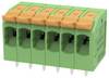 Degson DG2204R-5.0-06P-14-100Z(H) Klemmenblock flexibel: 0.2-4 mm² starr: 0.2-4 mm² Polzahl: 6 1 St. Grün