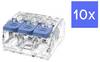 Degson DGBSC-SG01/4-03P (17-304ZH) Verbindungsklemme flexibel: 0.2-4 mm² starr: 0.2-4 mm² Polzahl: 3 10 St. Blau