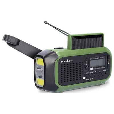 Nedis RDDBCR2000GN Notfallradio DAB+, UKW, FM Notfallradio, DAB+, UKW Grün, Schwarz-4