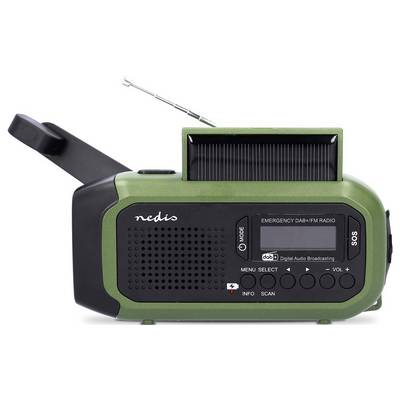 Nedis RDDBCR2000GN Notfallradio DAB+, UKW, FM Notfallradio, DAB+, UKW Grün, Schwarz-5