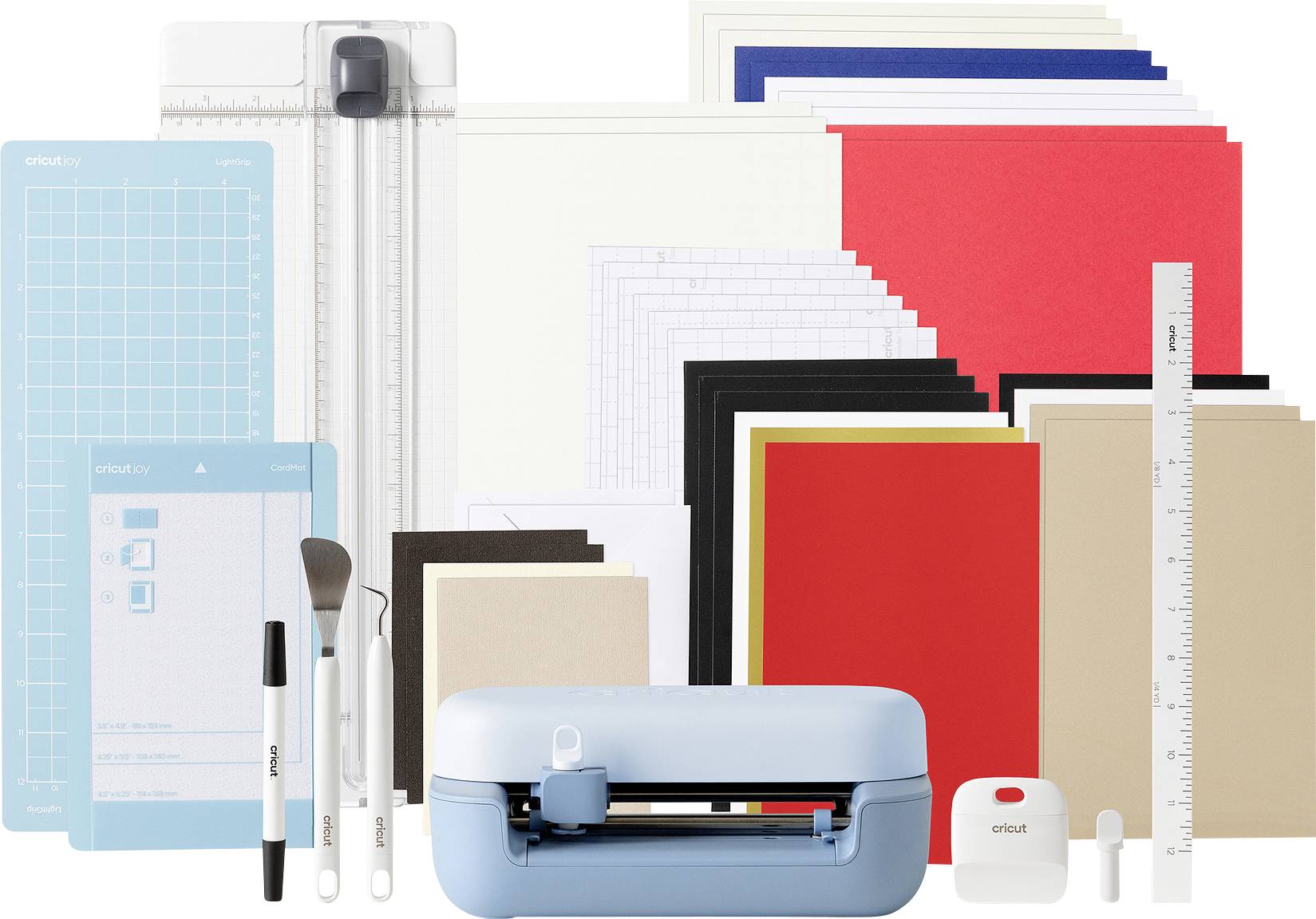 Cricut JOY 2 Essential Bundle Blue(P) Schneideplotter Schnittbreite 29.7 cm