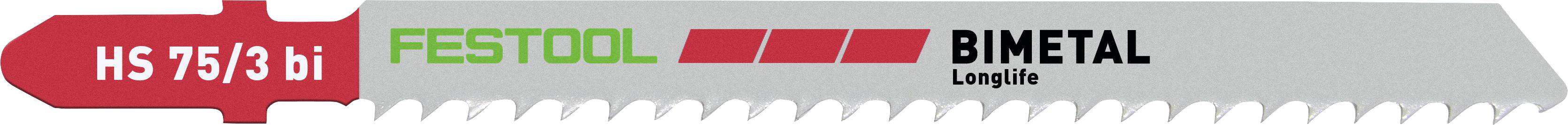 Thumbnail - Festool 204336 Stichsägeblatt PLASTICS SOLID MATERIAL HS 75/3 BI/5 5 St.