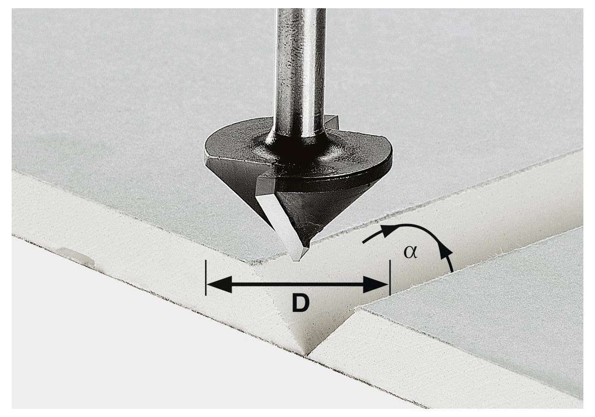 Thumbnail - Festool 491001 Gipskartonfräser Länge 49 mm Produktabmessung, Ø 32 mm Arbeits-Länge 16 mm Schaftdurchmesser 8 mm