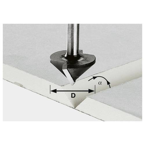 Thumbnail - Festool 491001 Gipskartonfräser Länge 49 mm Produktabmessung, Ø 32 mm Arbeits-Länge 16 mm Schaftdurchmesser 8 mm