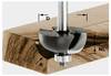 Festool 491018 Hohlkehlfräser Länge 54 mm Produktabmessung, Ø 25.50 mm Arbeits-Länge 12.70 mm Schaftdurchmesser 8 mm